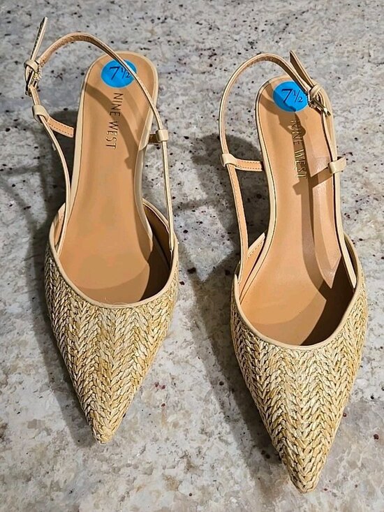 Nine West RowenP2 Kitten Heels. New Without Box - Picture 3 of 6